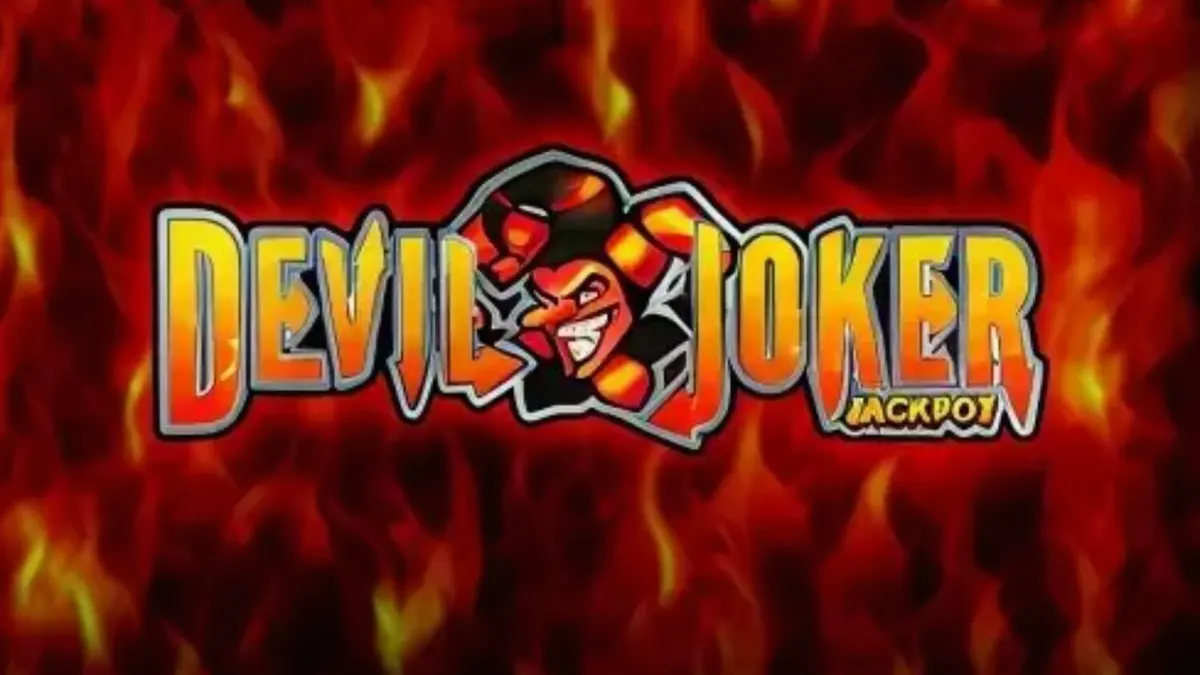Tampilan visual slot Devil Joker Jackpot dengan simbol buah klasik dan elemen iblis